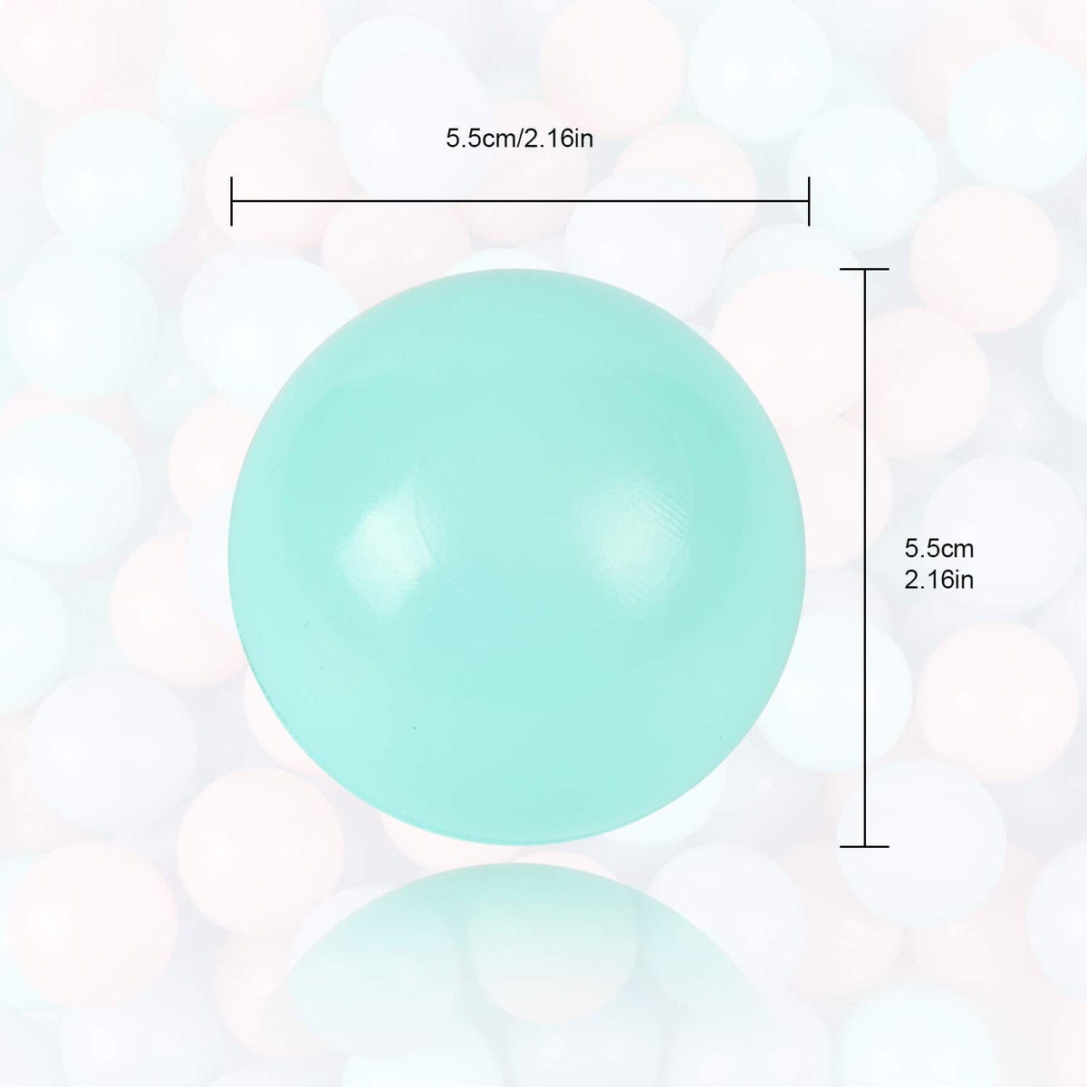 TrendBox ball pit fill-setup bright colors encourage active play and coordination.