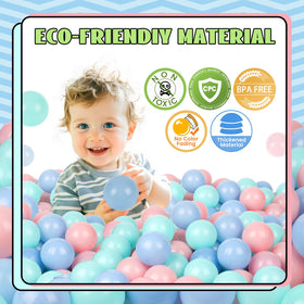 TrendBox colorful balls closeup showcases vibrant hues ideal for creative play.