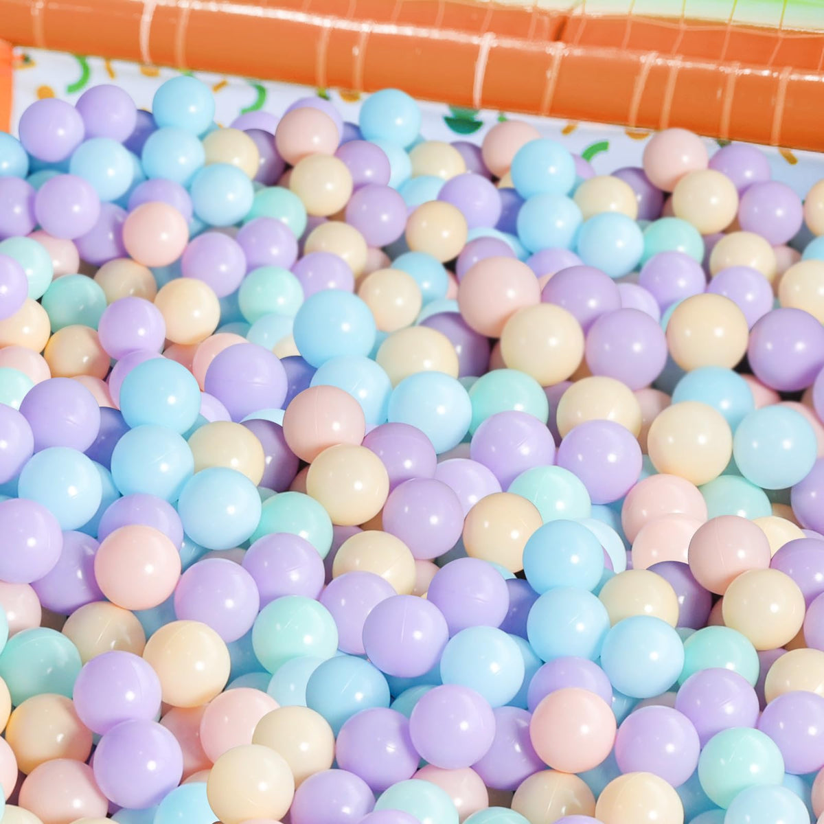 TrendBox macaron color balls support imaginative calm play sessions.