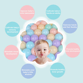 TrendBox Macaron Ocean Ball ready to fill ball pits and play tents