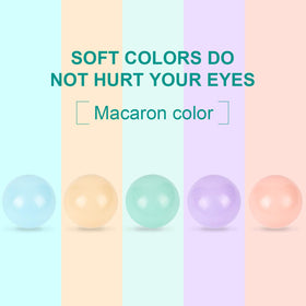 TrendBox Macaron Ocean Ball colorful palette promotes early learning visuals