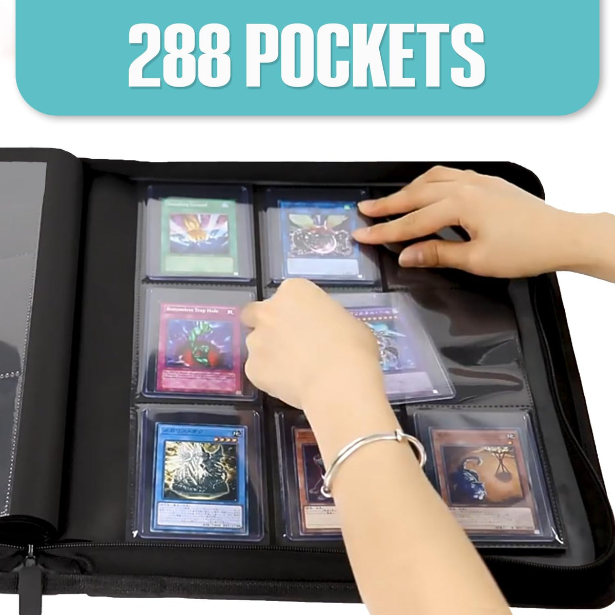 Trendiphy binder offers large capacity for organizing growing collections.