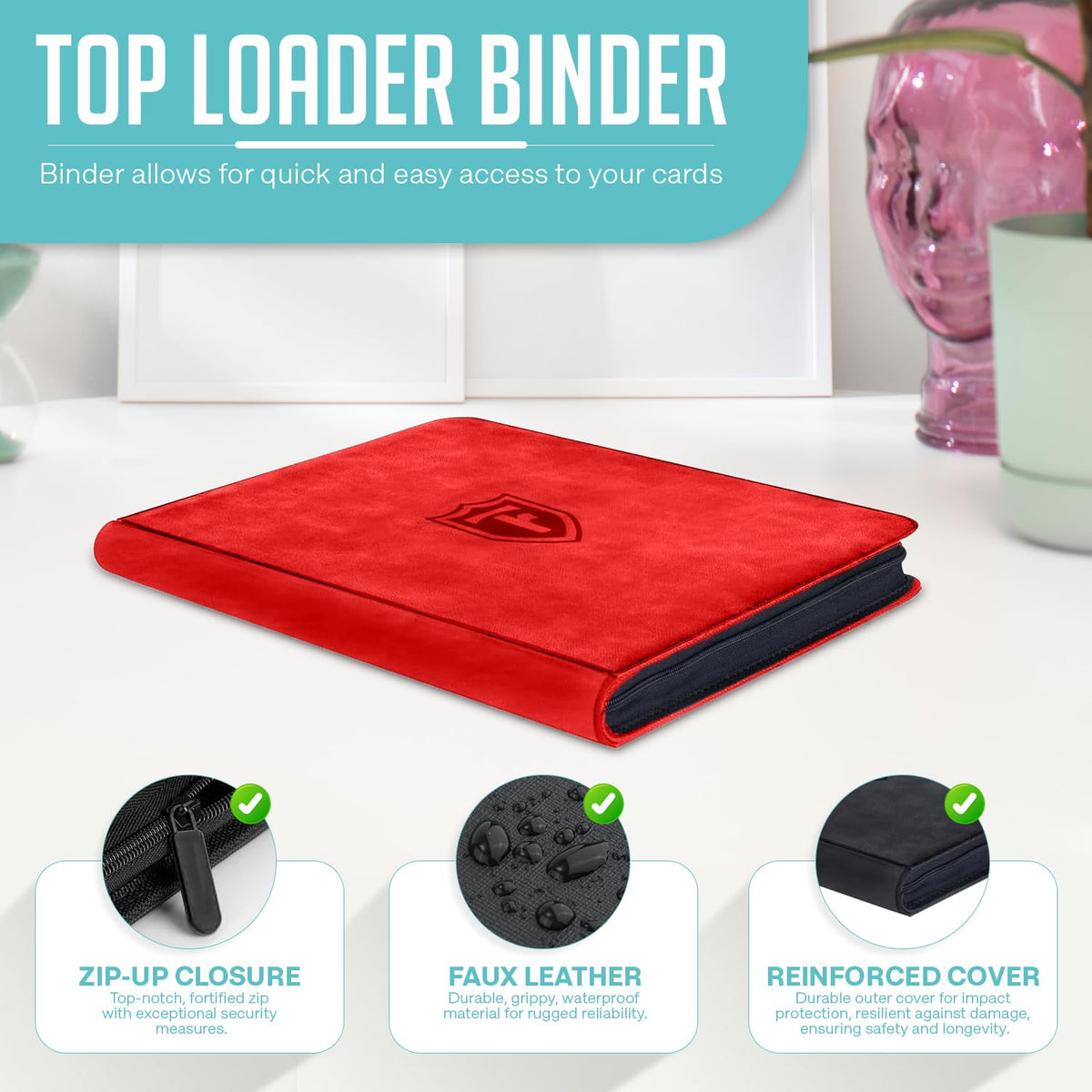 Trendiphy top-loading access enables quick card retrieval.