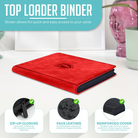 Trendiphy top-loading access enables quick card retrieval.
