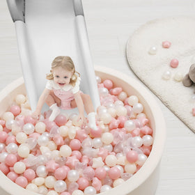 TRENDPLAY durable plastic offers long-lasting ball pit fun.