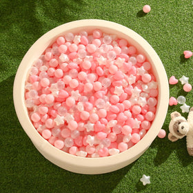 TRENDPLAY ball pit balls hearts: colorful shapes for sorting and early motor skills