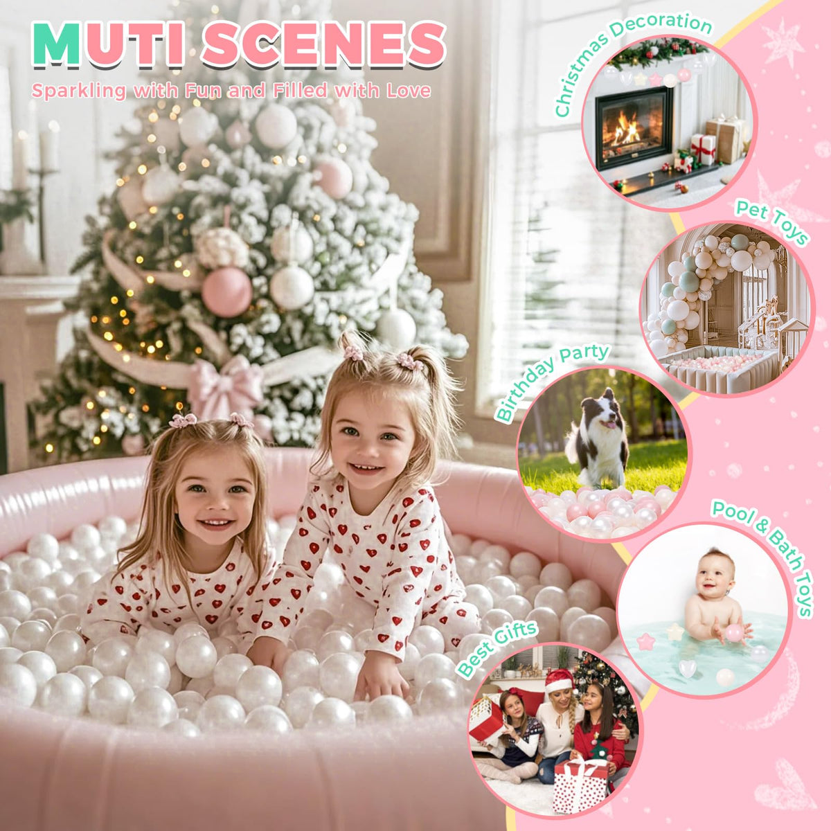 TRENDPLAY pastel mix complements any playroom and party theme.