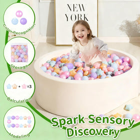 Includes a handy storage bag for quick cleanup after play.