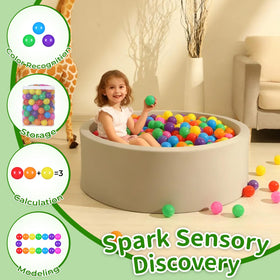TRENDPLAY non-toxic balls with no odor suitable for kids.