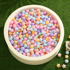 TRENDPLAY pearl mermaid colors balls with shimmering look for play and decor.