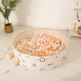 TRENDPLAY pearl white balls enhance sensory ball pit experiences for little ones.