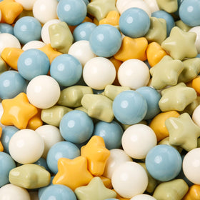 TRENDPLAY star ball pit balls yellow for engaging sensory play