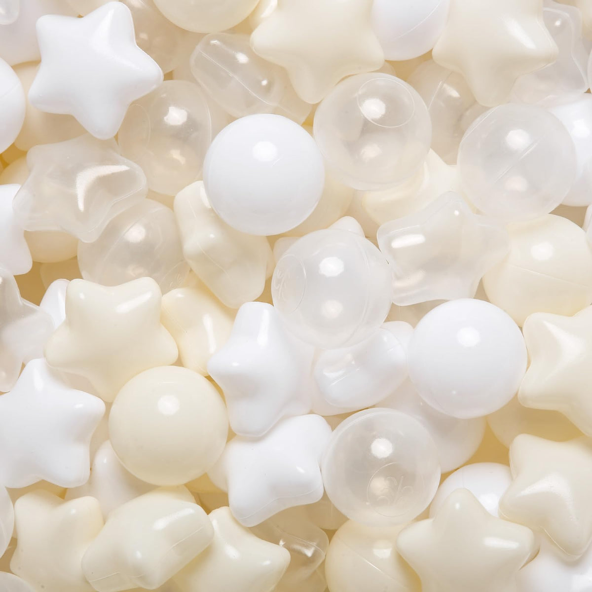 TrendPlay Star Ball Pit Balls 200-count set for safe play.