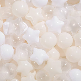 TRENDPLAY Star Ball Pit Balls beige color ideal for gentle indoor play