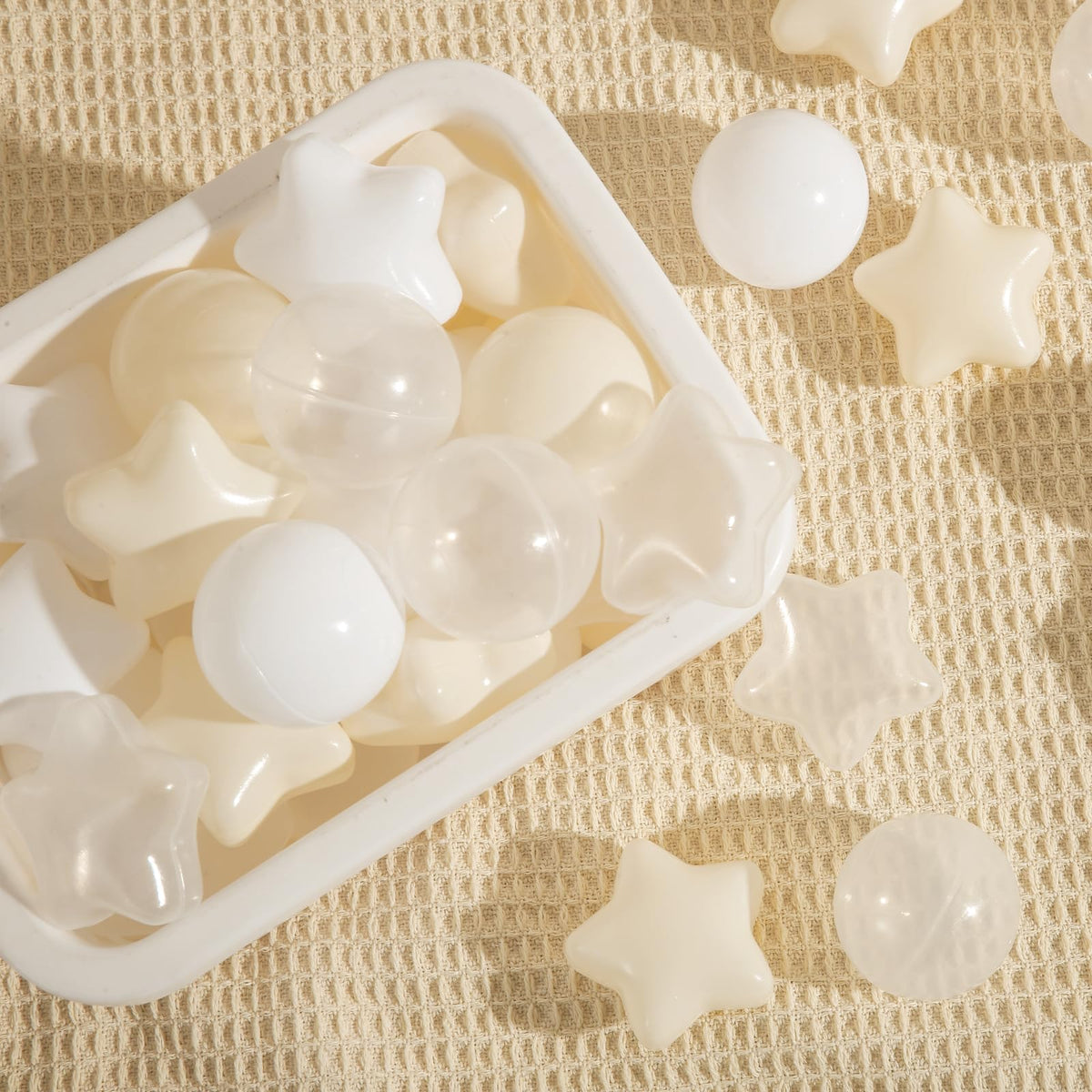 TrendPlay Star Ball Pit Balls bulk-pack for DIY play areas