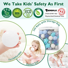 TRENDPLAY safe, non-toxic plastic for worry-free play