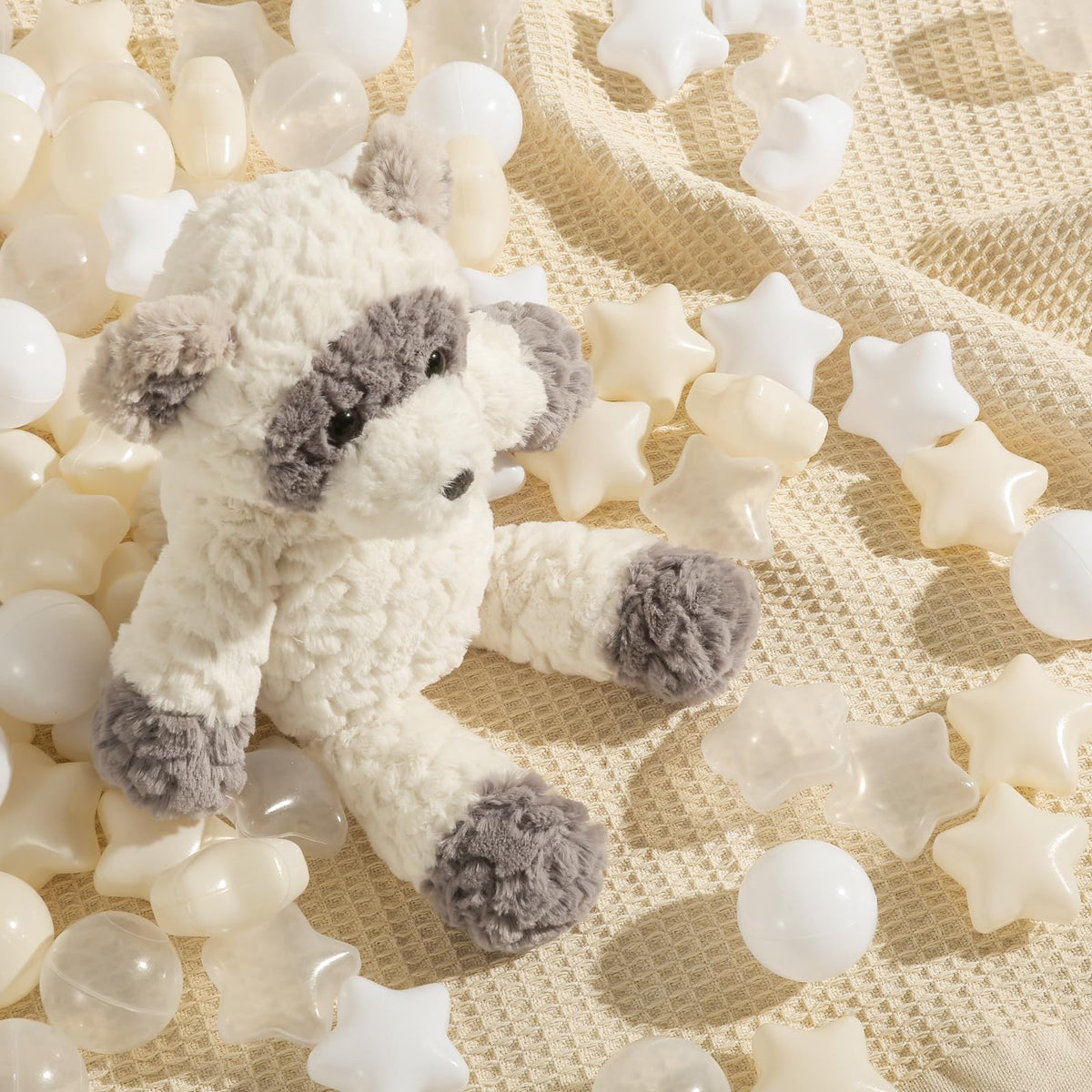 TrendPlay Star Ball Pit Balls storage bag included for easy cleanup