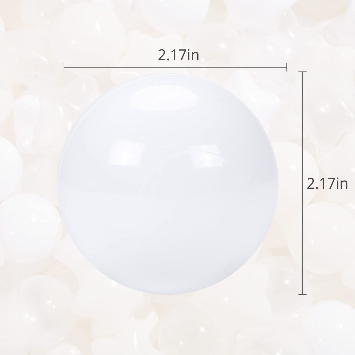 TRENDPLAY Star Ball Pit Balls toddler-friendly design promotes activity