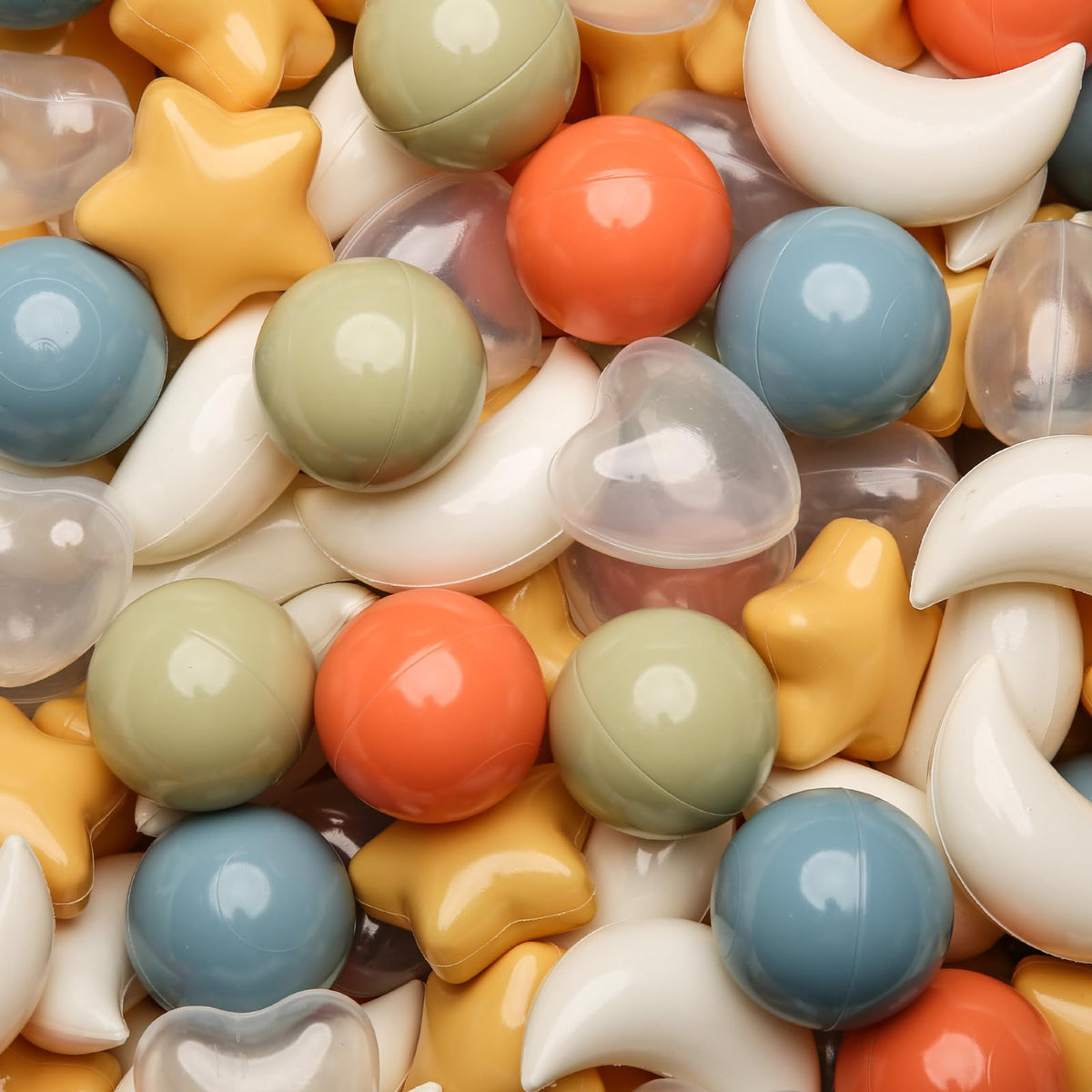TRENDPLAY star ball pit balls in vibrant mix for imaginative play