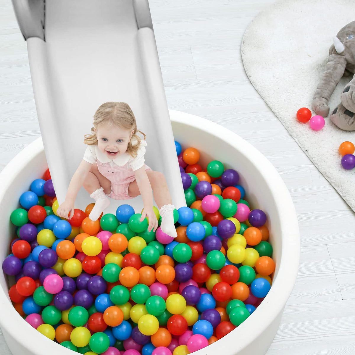 TRENDPLAY safe, toddler-friendly play balls designed for small hands.