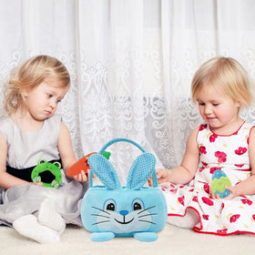 Treory Easter frog plush cuddly decor for Easter baskets