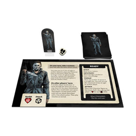 Halloween 1978 board game gameplay area invites tense interactions and quick decisions