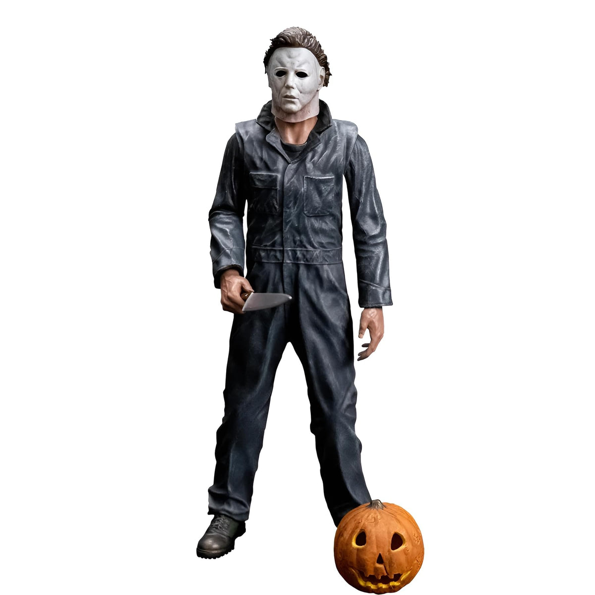Trick Or Treat Studios Michael Myers figure front view showing detailed sculpting for display.