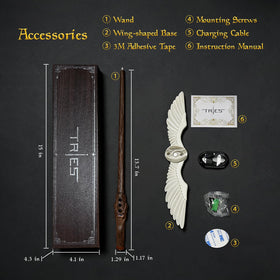 Tries Wizard Wand USB charging ensures long sessions without replacements.