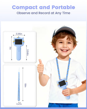 Trigowalt education toy microscope encourages curiosity through real-time observation.