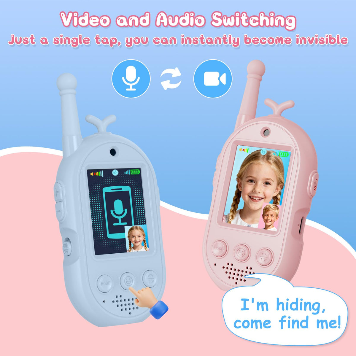 Trigowalt Long-Range Two-Way Radio for clear chats during outdoor adventures.