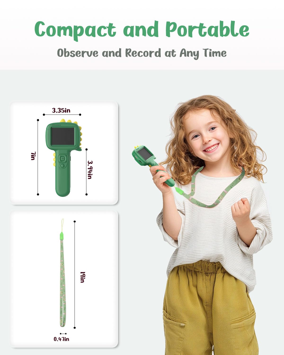 Trigowalt USB transfer simplifies saving and sharing discoveries.