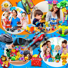 TRIRAXUS candy-bright fidget toys suitable for carnival prizes and party décor.