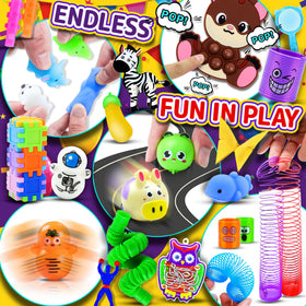TRIRAXUS classroom prizes treasure box toys motivate participation and interaction during events.