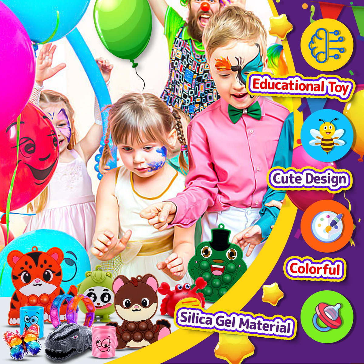 TRIRAXUS stocking filler toys deliver quick entertainment and seasonal delight for kids.