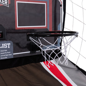 Triumph PlayMaker foldable frame stores neatly after game night.