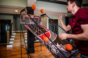 Triumph PlayMaker LED scorer display tracks points during competitive rounds.