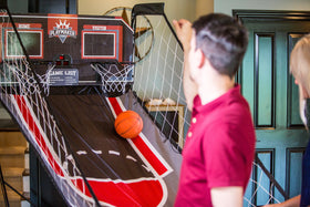 Triumph PlayMaker quick-connect frame enables fast setup for spontaneous games.