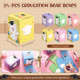 Trnayi six-style graduation boxes for elegant gift presentation
