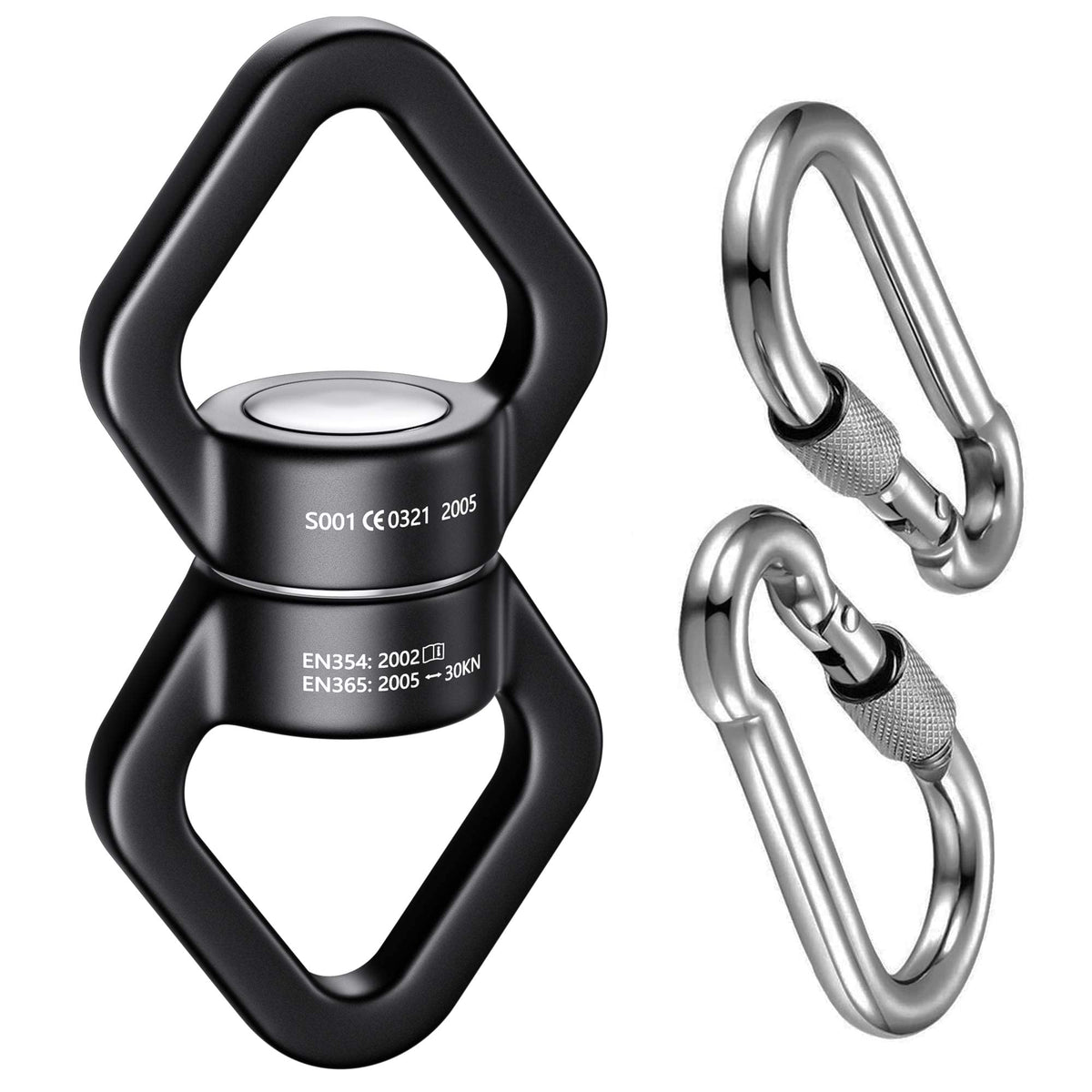 Trobing Swing Swivel full view enabling smooth 360 rotation outdoors