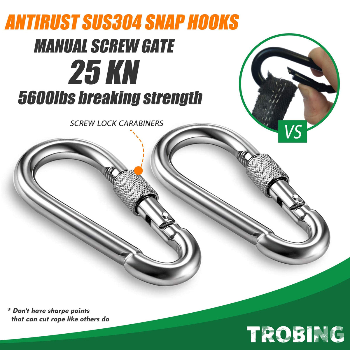 Trobing tree swing installation showing indoor and outdoor versatility