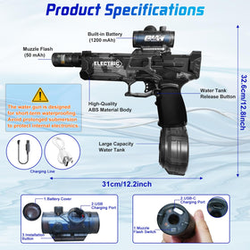 Trokiomi 480cc detachable tank reduces refills during play