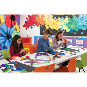 Tru-Ray large 12x18 sheets provide space for group art