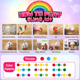 Trubic portable gift box making DIY slime ideas ideal for holidays