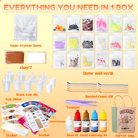 Trubic pre-scored paper bag kit for cafe takeout pretend play
