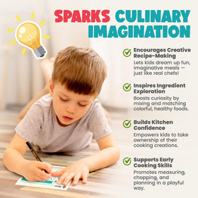 TruChef recipe cards to spark creativity during family cooking.