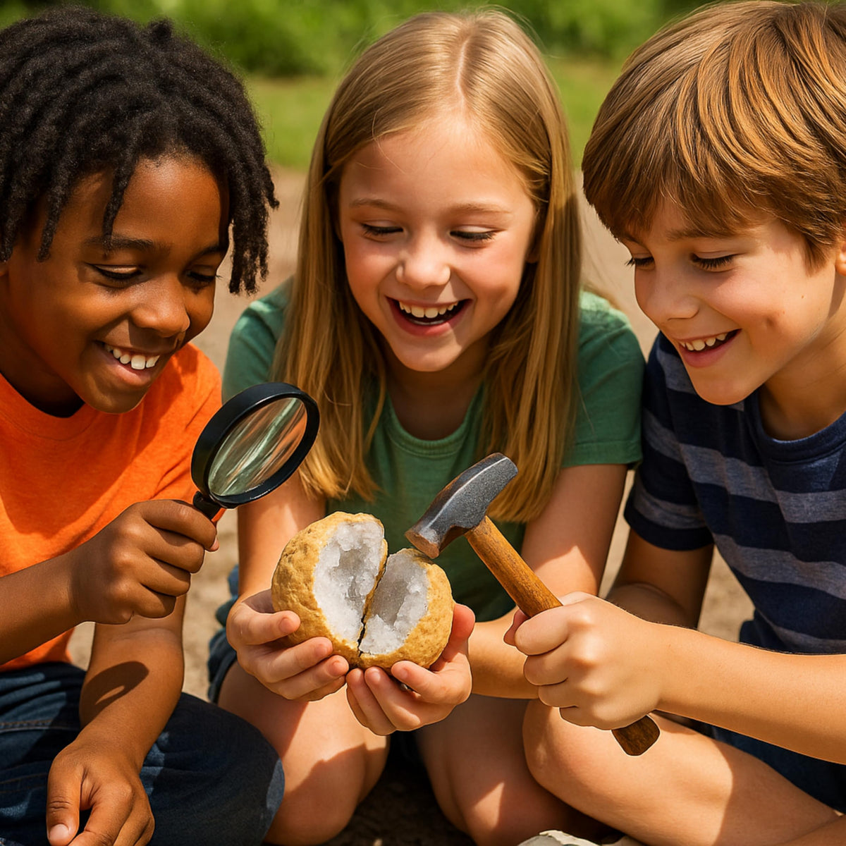 TruEnergy Mini Geodes collection variety for hands-on exploration.
