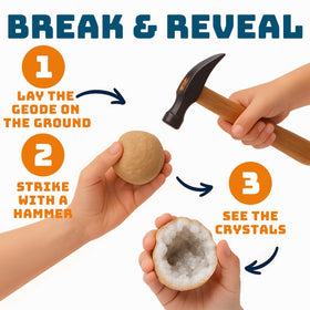 TruEnergy Mini Geodes display-ready packaging ideal for gifting.