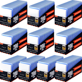 TRUGQ 2000 hard top loaders protecting standard cards during storage