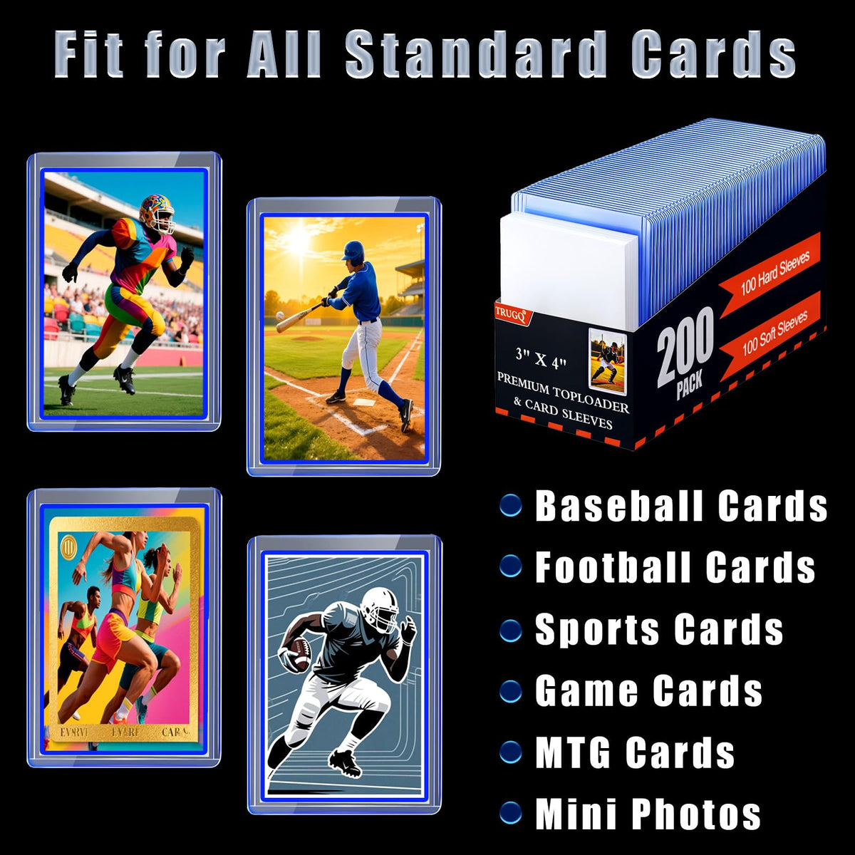 TRUGQ 400 protective design guards cards during transport and storage.