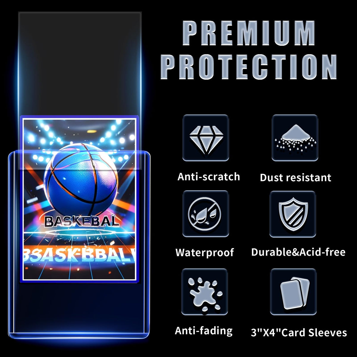 TRUGQ baseball card top loader ideal for transport and display